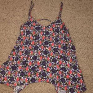 kaleidoscope floral tank